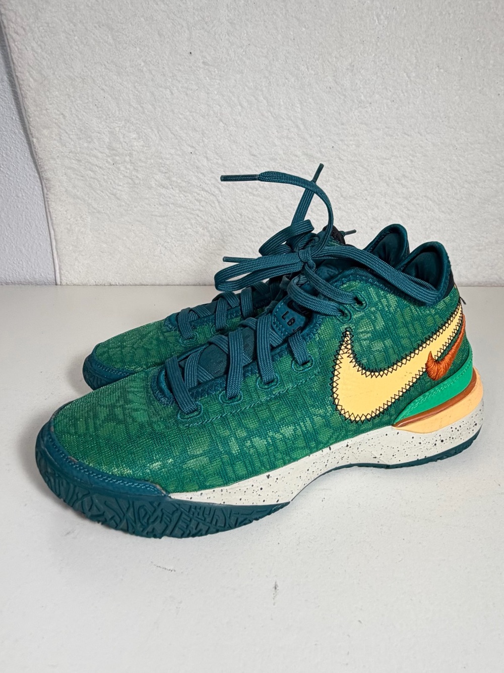 Nike LeBron NXXT Gen Geode Teal Basketball Shoes Men’s 6 Women’s 7.5